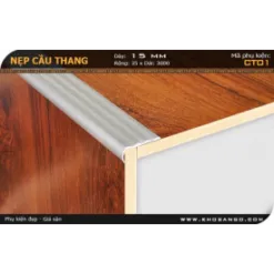 Nẹp nhôm cầu thang CT01