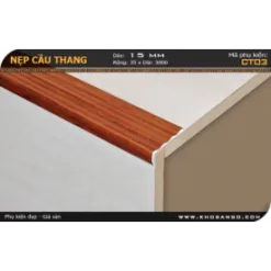 Nẹp nhôm cầu thang CT03