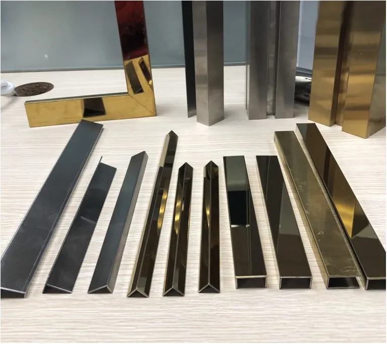 Nẹp inox mạ đồng giá rẻ tại TPHCM