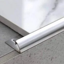 Nẹp Inox Bo Tròn Góc Gạch, Nẹp Ốp Góc Tròn, Nẹp Inox Góc Ngoài Gạch Lát Nền Giá Rẻ