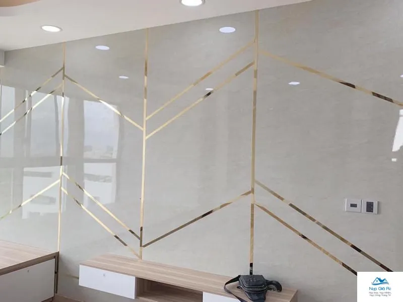 Hình Ảnh Thi Công Nẹp Trang Trí Nội Thất Tại Vinhomes Marina