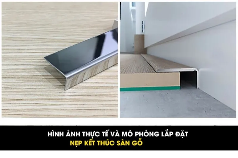 Ứng Dụng Của Nẹp Kết Thúc Sàn Gỗ Cao Cấp